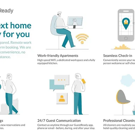 Guestready - Modernity And Comfort At Downtown